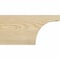 Ekena Millwork Huntington Rough Sawn Rafter Tail, Douglas Fir, 4"W x 6"H x 12"L RFT04X06X12HUN00RDF - alternate 2